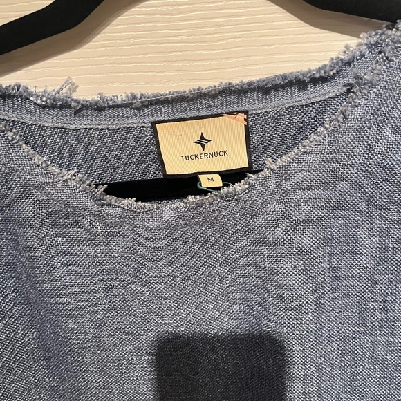 Tuckernuck Medium Frayed Edge Denim Look Dress - Picture 2 of 6